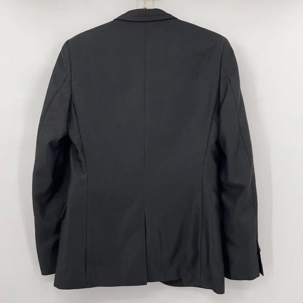 Muller’s Mens Black 2-Button Blazer Jacket – Size 40 – Classic Fit